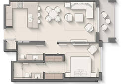 1 bedroom apartment